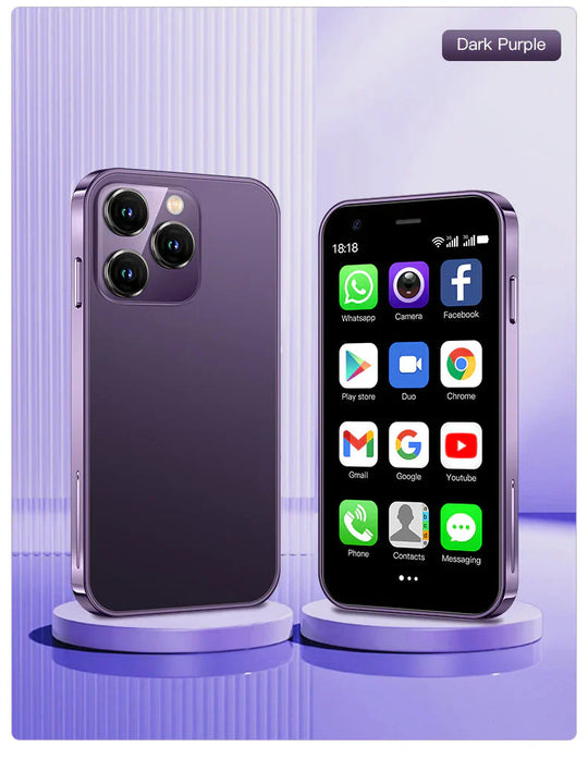 Mini Android Smartphone 5G (World's Smallest Phone)(1 Year Manufacture Warranty)