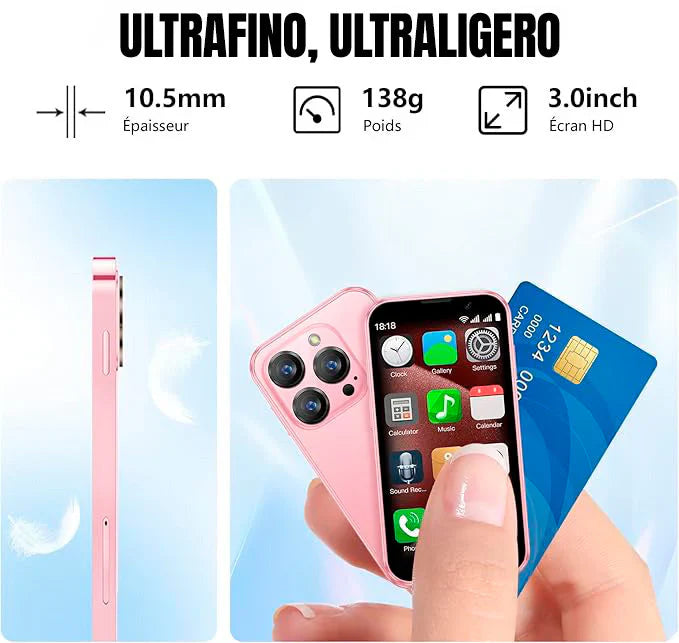 Mini Android Smartphone 5G (World's Smallest Phone)(1 Year Manufacture Warranty)