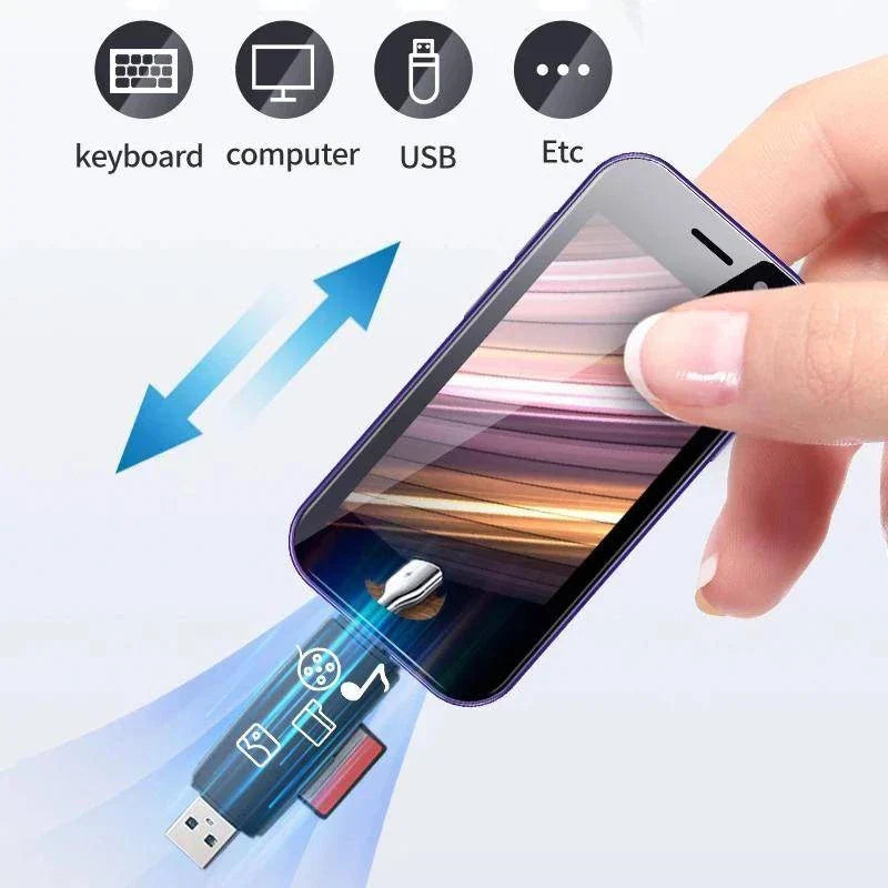 Mini Android Smartphone 5G (World's Smallest Phone)(1 Year Manufacture Warranty)